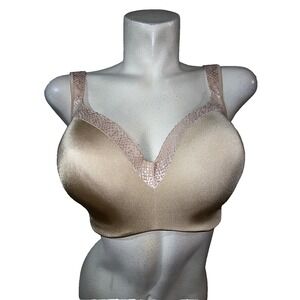 PLAYTEX Secrets Bra Size 38DDD Beige Full-Figure Underwire Balconette #4823
